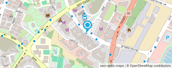 מפת הגעה אל הבנק הבינלאומי הראשון לישראל בע"מ