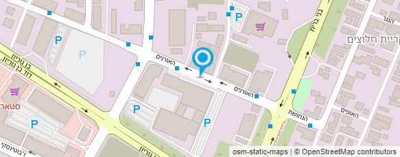 מפת הגעה אל הבנק הבינלאומי הראשון לישראל בע"מ