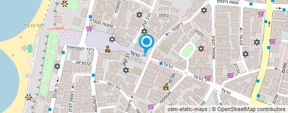 מפת הגעה אל הבנק הבינלאומי הראשון לישראל בע"מ