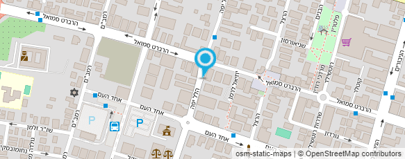 מפת הגעה אל הבנק הבינלאומי הראשון לישראל בע"מ מפת הגעה אל הבנק הבינלאומי הראשון לישראל בע"מ