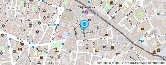 מפת הגעה אל בנק מזרחי טפחות