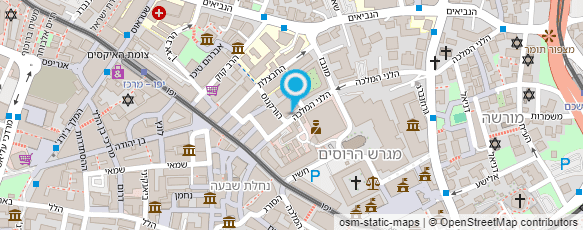 מפת הגעה אל בנק מזרחי טפחות