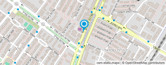 מפת הגעה אל בנק מזרחי טפחות