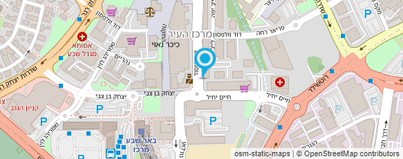 מפת הגעה אל בנק מזרחי טפחות