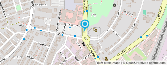 מפת הגעה אל בנק מזרחי טפחות