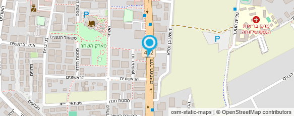 מפת הגעה אל בנק מזרחי טפחות