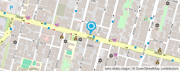 מפת הגעה אל בנק מזרחי טפחות