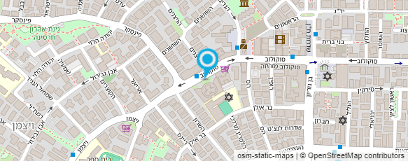 מפת הגעה אל בנק מזרחי טפחות