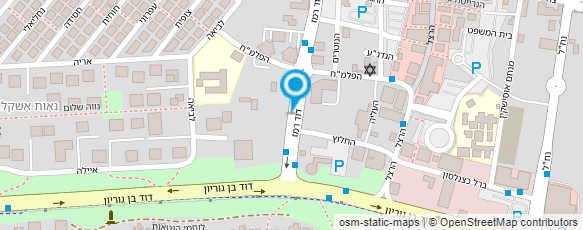 מפת הגעה אל הבנק הבינלאומי הראשון לישראל בע"מ