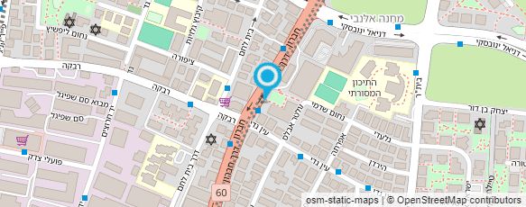 מפת הגעה אל בנק הפועלים בע"מ