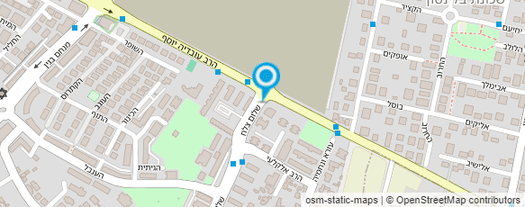 מפת הגעה אל ברדה פינקלשטיין חברה קבלנית לבניין בע"מ