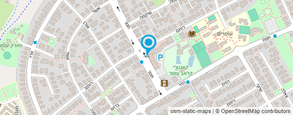 מפת הגעה אל בנק הפועלים בע"מ