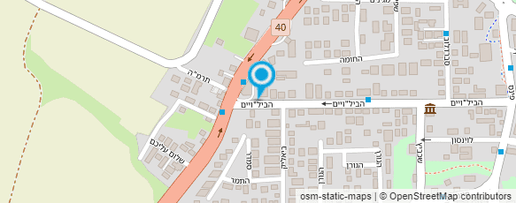 מפת הגעה אל בנק הפועלים בע"מ