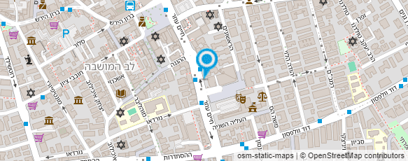 מפת הגעה אל שלום יהודה את שלום דוד; עו"ד