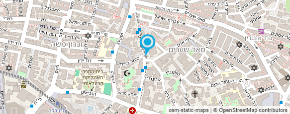 מפת הגעה אל מכבי שירותי בריאות