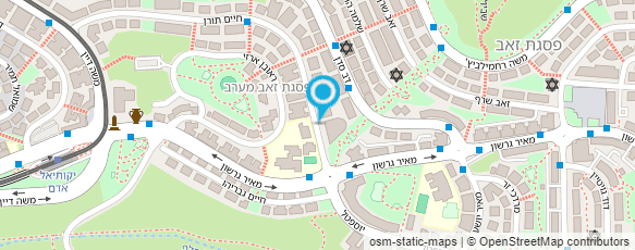 מפת הגעה אל מכבי שירותי בריאות