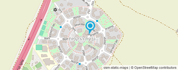 מפת הגעה אל מכבי שירותי בריאות