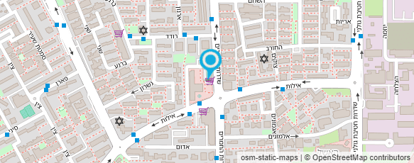 מפת הגעה אל מכבי שירותי בריאות