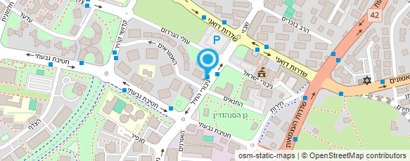 מפת הגעה אל מכבי שירותי בריאות