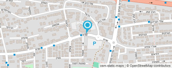 מפת הגעה אל מכבי שירותי בריאות מפת הגעה אל מכבי שירותי בריאות