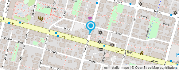 מפת הגעה אל מכבי שירותי בריאות