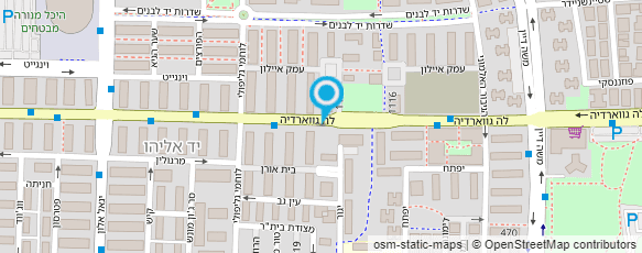 מפת הגעה אל מכבי שירותי בריאות