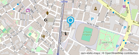 מפת הגעה אל מכבי שירותי בריאות מפת הגעה אל מכבי שירותי בריאות