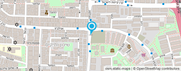 מפת הגעה אל מכבי שירותי בריאות