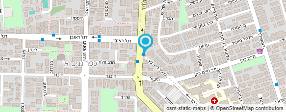 מפת הגעה אל עו"ד ונוטריון רבינוביץ יאיר