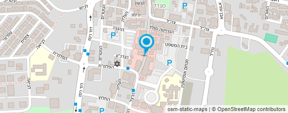 מפת הגעה אל ס.א.ן ניהול אחזקה וניקיון