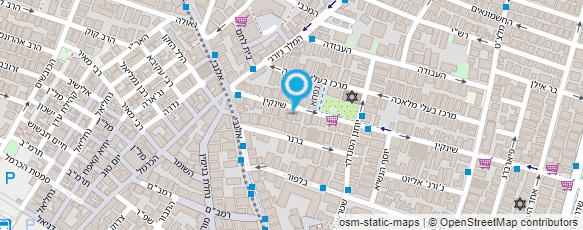 מפת הגעה אל נעלי "ברי" ב.ח.