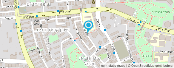 מפת הגעה אל האגודה למלחמה בסרטן