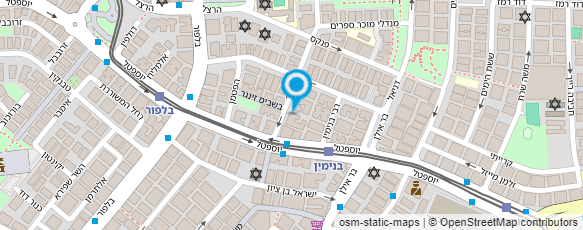 מפת הגעה אל אליהו דוד