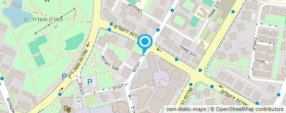 מפת הגעה אל מרכז בריאות האישה סיטי