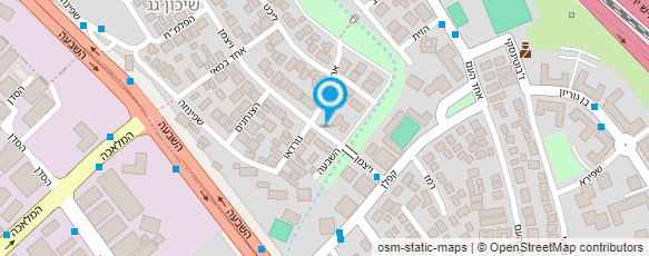 מפת הגעה אל שירותי בריאות כללית