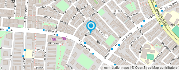 מפת הגעה אל שירותי בריאות כללית