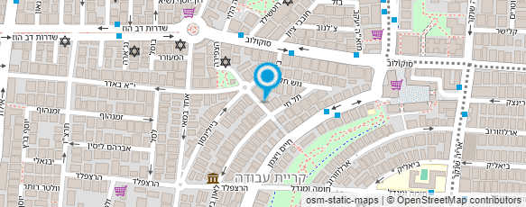 מפת הגעה אל שירותי בריאות כללית