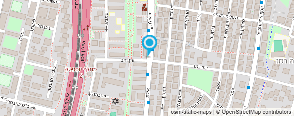 מפת הגעה אל שירותי בריאות כללית