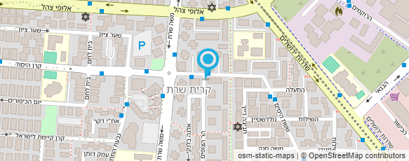 מפת הגעה אל שירותי בריאות כללית