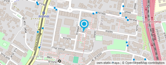 מפת הגעה אל שירותי בריאות כללית