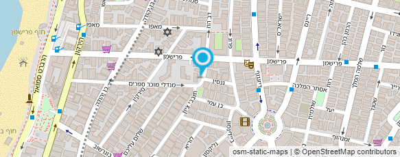 מפת הגעה אל שירותי בריאות כללית מפת הגעה אל שירותי בריאות כללית