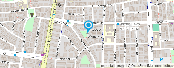 מפת הגעה אל שירותי בריאות כללית