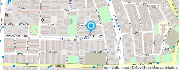 מפת הגעה אל שירותי בריאות כללית