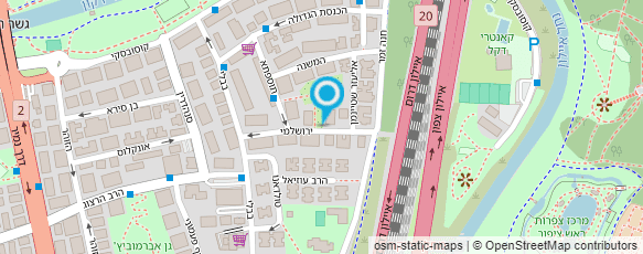 מפת הגעה אל שירותי בריאות כללית