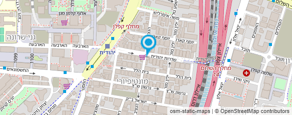 מפת הגעה אל שירותי בריאות כללית