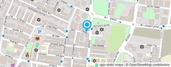 מפת הגעה אל שירותי בריאות כללית