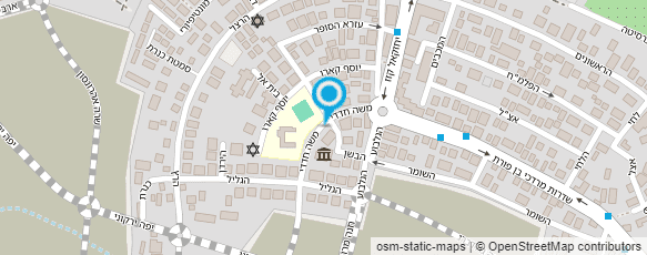 מפת הגעה אל שירותי בריאות כללית