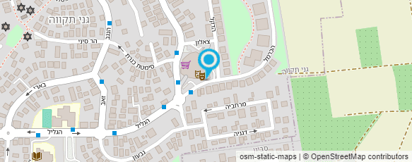 מפת הגעה אל שירותי בריאות כללית