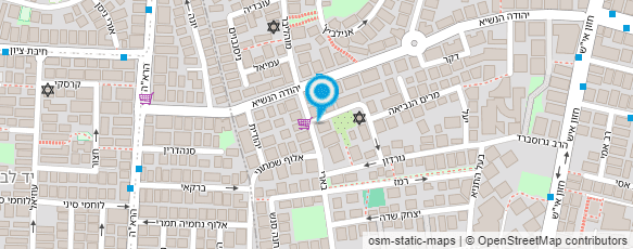 מפת הגעה אל שירותי בריאות כללית