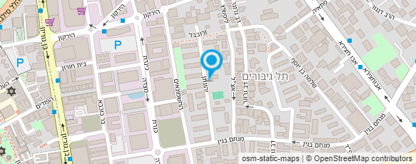 מפת הגעה אל שירותי בריאות כללית